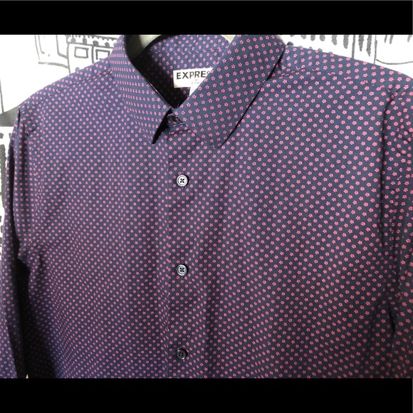 EXPRESS Men’s Button Down - Picture 1 of 4